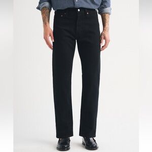 Abercrombie & Fitch Vintage Stretch Straight Jeans, Size 30/32